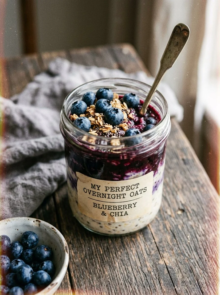Blueberry Overnight Oats