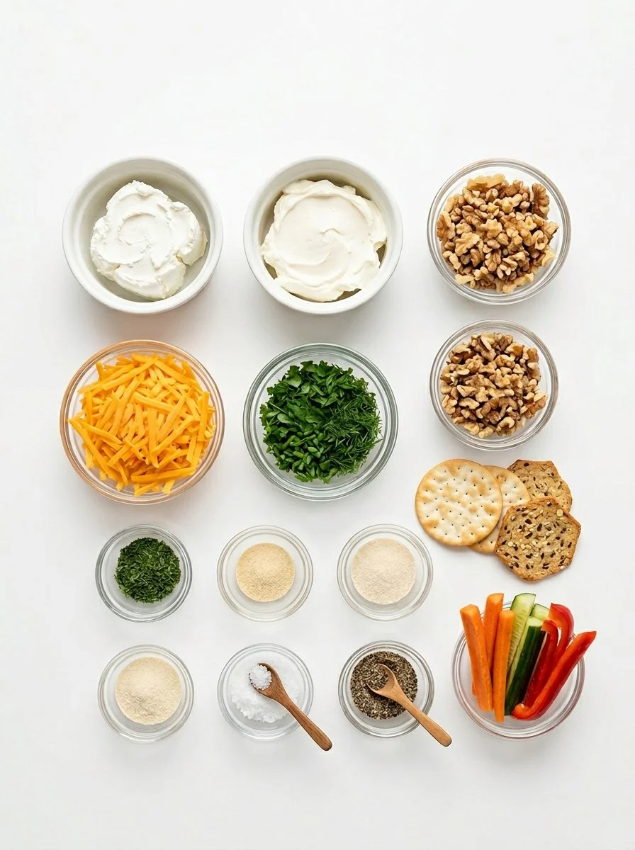 Easy Cheese Ball with Goat Cheese