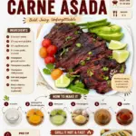 Delicious grilled meat on a barbecue grill, showcasing perfect sear and flavor.