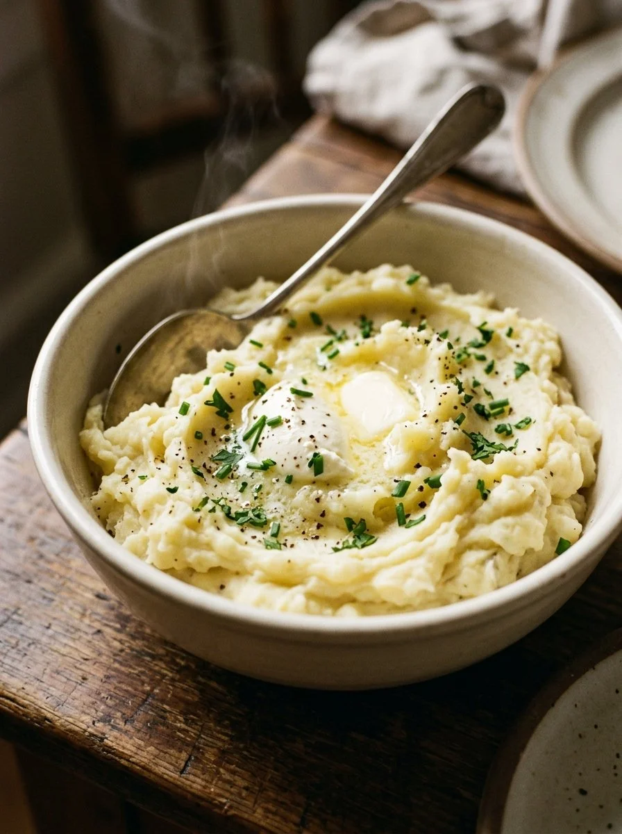 Mashed Potatoes with Cream Cheese