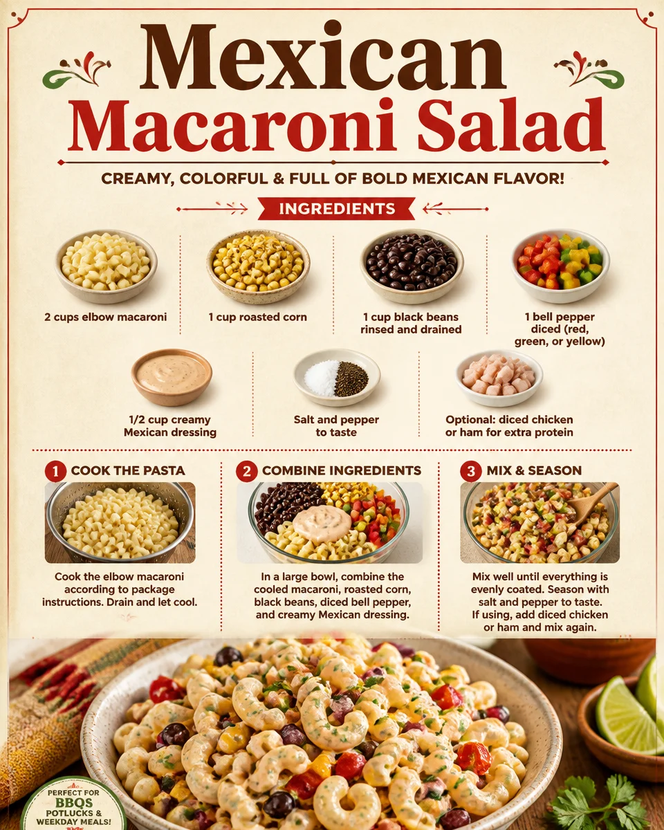 Mexican Macaroni Salad