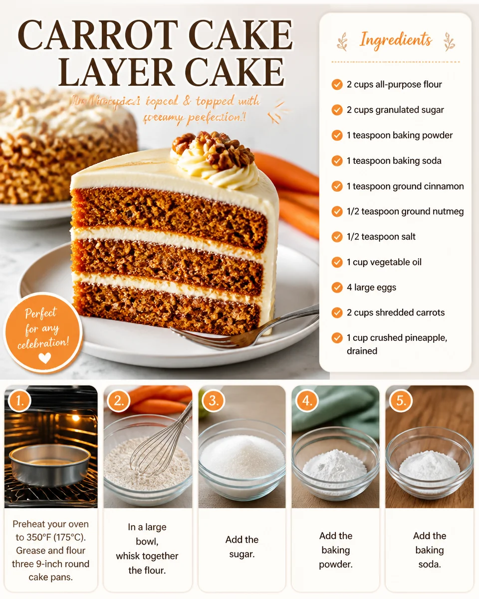 Carrot Cake Layer Cake