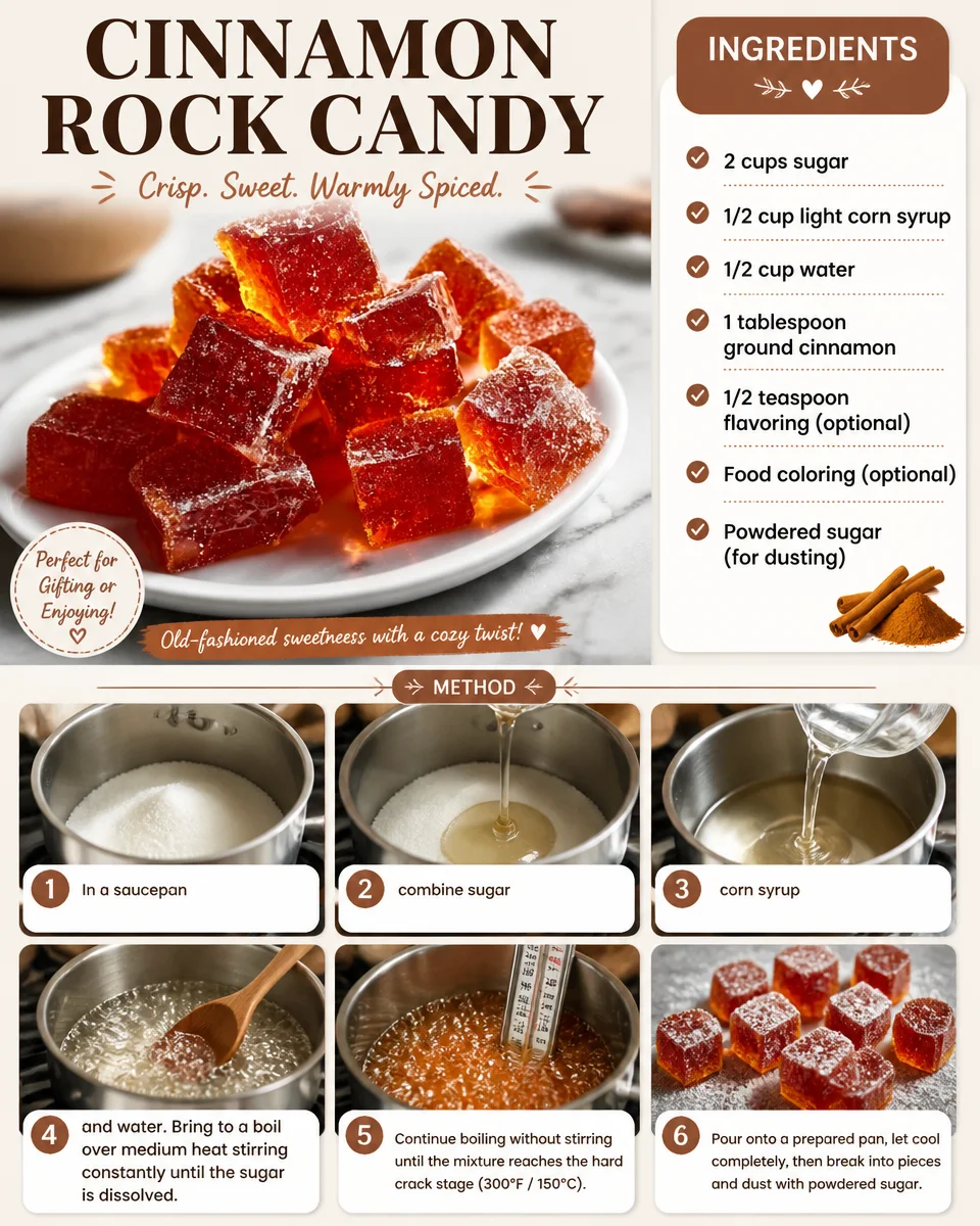 Cinnamon Rock Candy