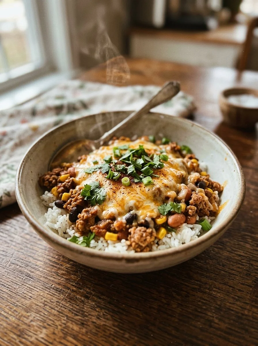 Ground Turkey Rice Bowls