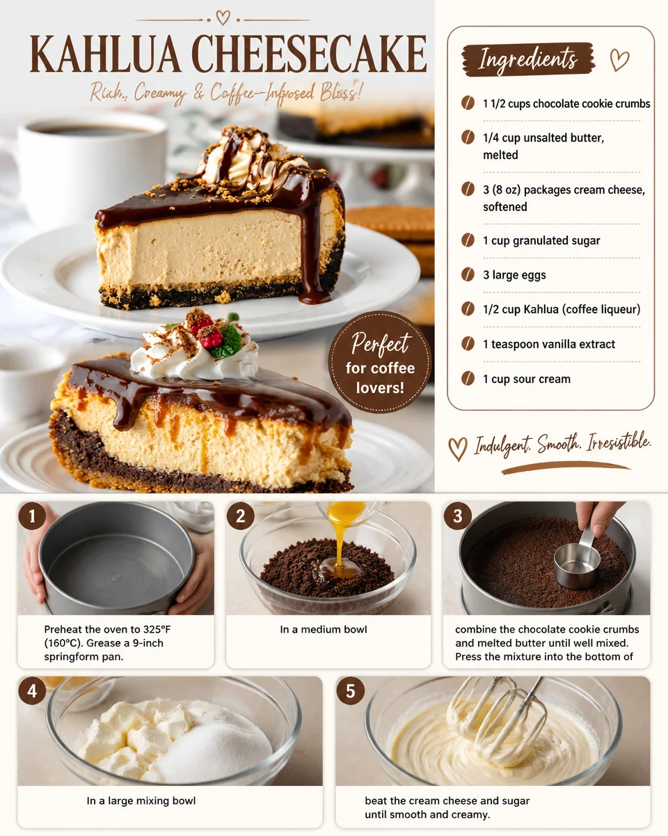 Kahlua Cheesecake
