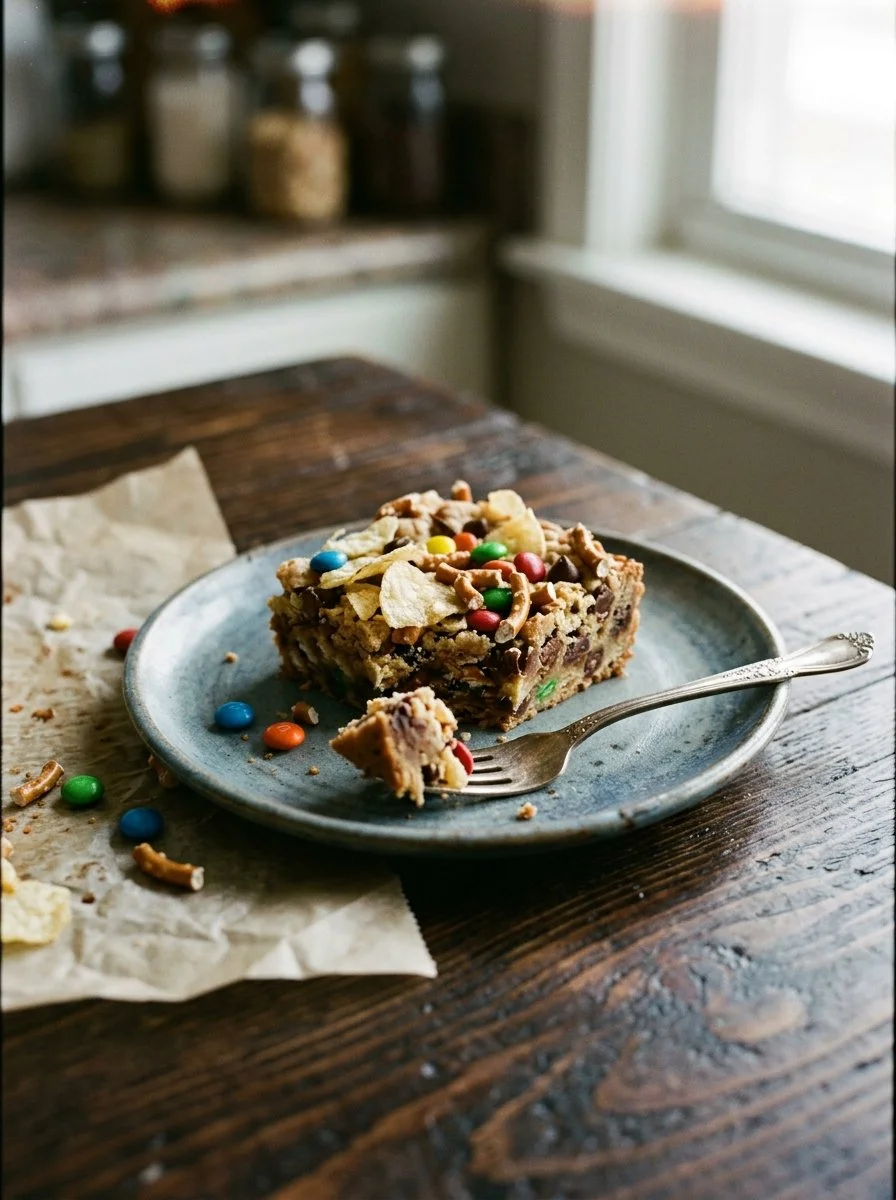 Santa's Trash Cookie Bars