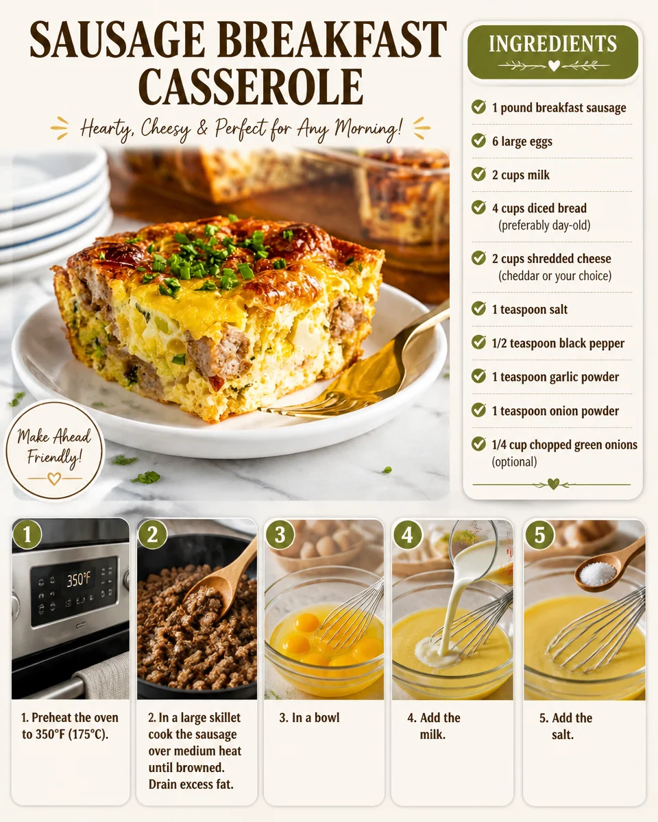 Sausage Breakfast Casserole