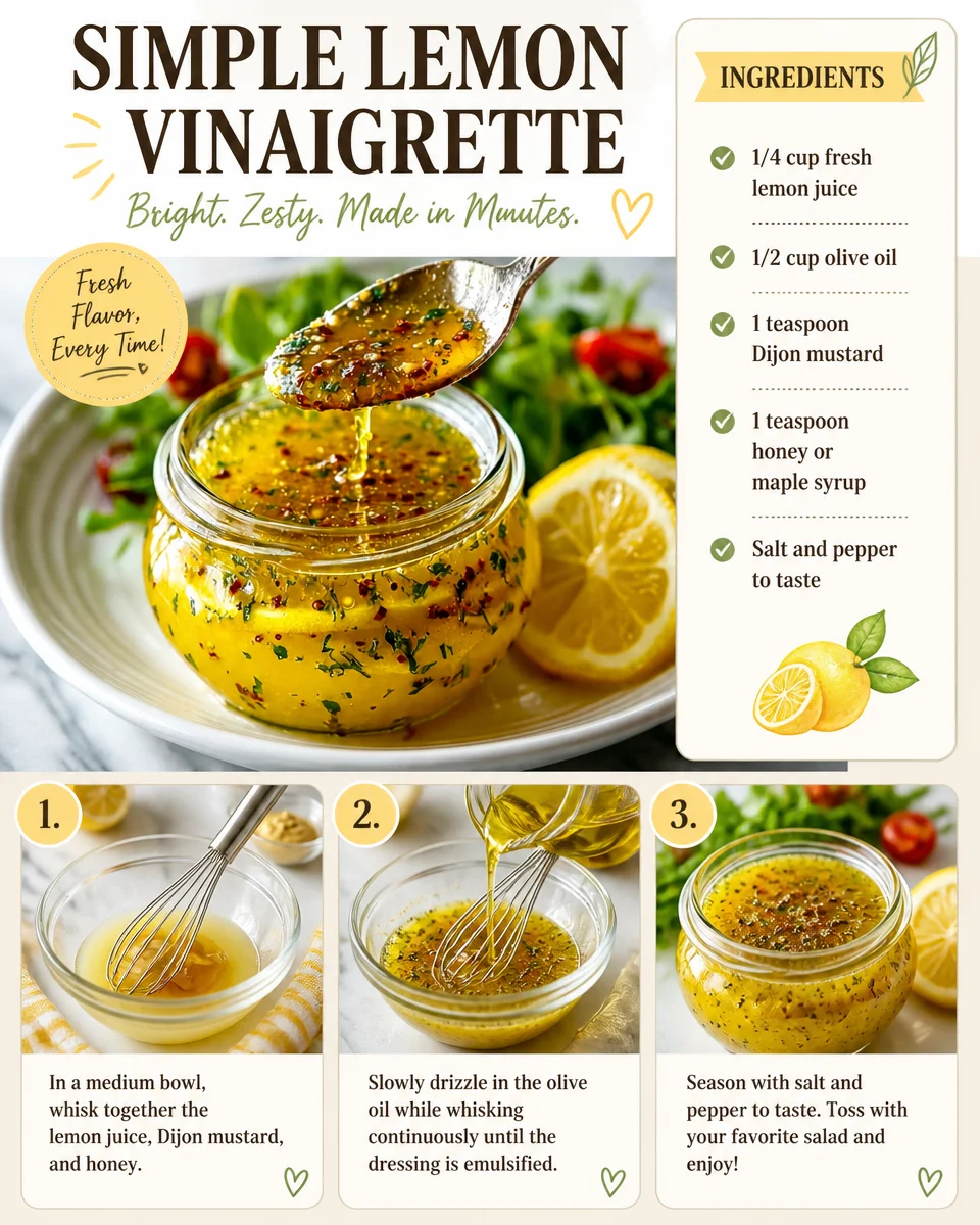 Simple Lemon Vinaigrette