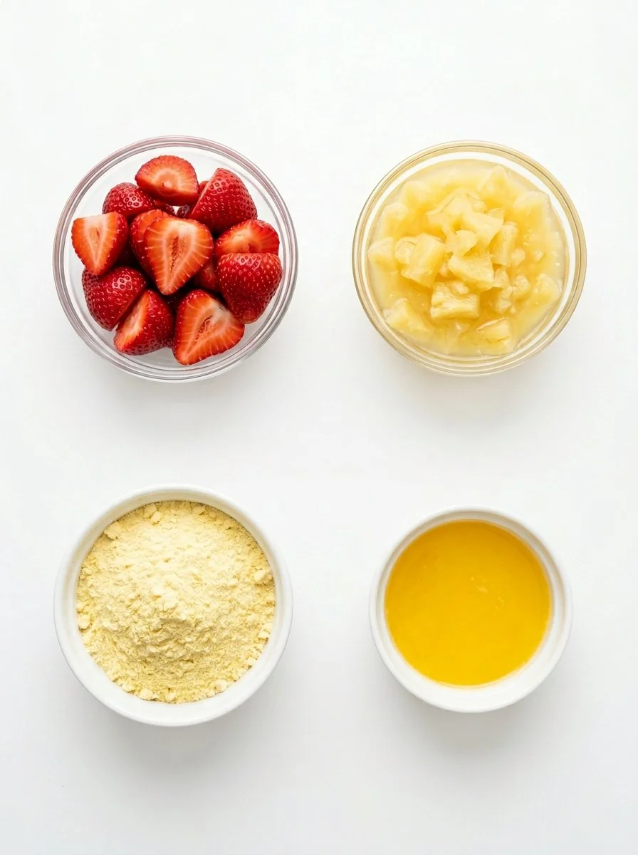 Strawberry Dump Cake