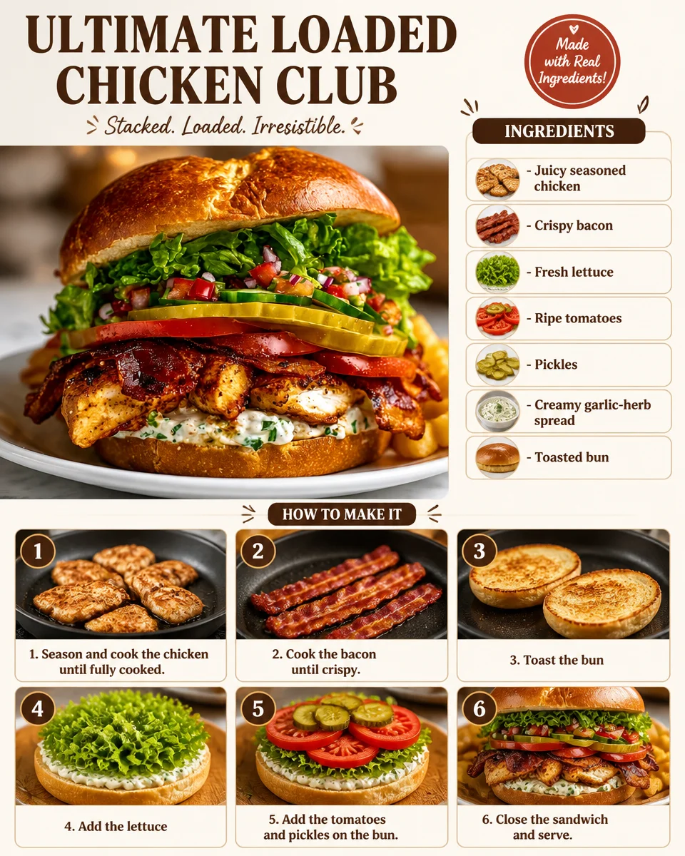 Ultimate Loaded Chicken Club
